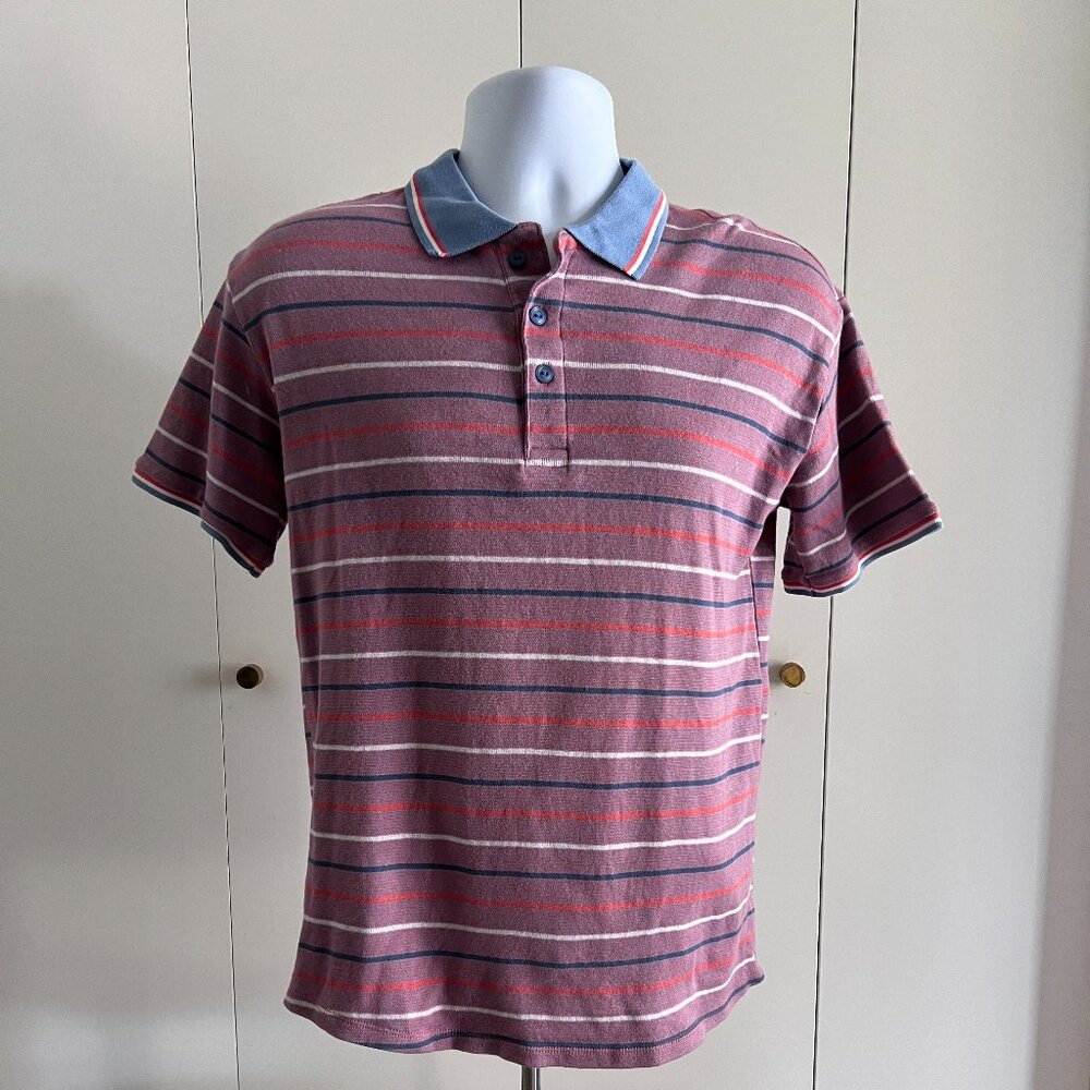 Mens LuLaRoe Striped Polo - 80s Style - Soft!